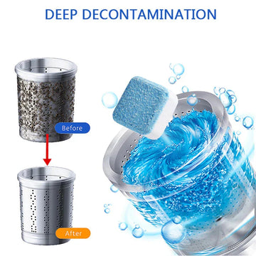 Washing Machine Cleaner Tablets – 12 Tablet | Deep Cleaning